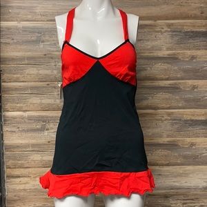 Folter O Ring Tunic Red/Black NWT G12